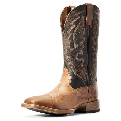 Ariat Western: Barton Ultra Botas Western Hombre - Marrones / Negras (TUYNK9836)